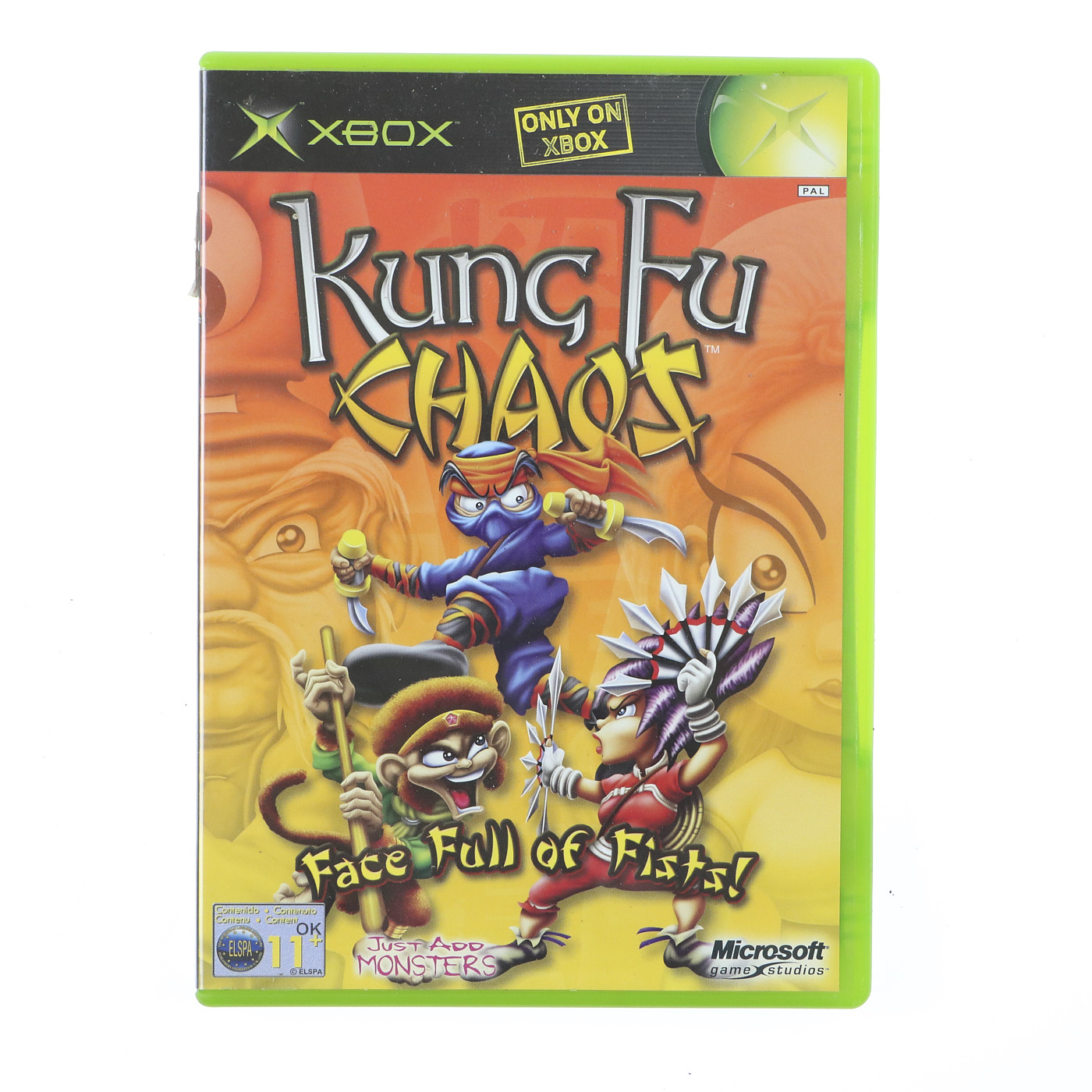 Kung Fu Chaos — Xbox Version Française Complète — Bon état